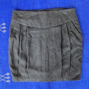 Anthracite Gray skirt - Zara